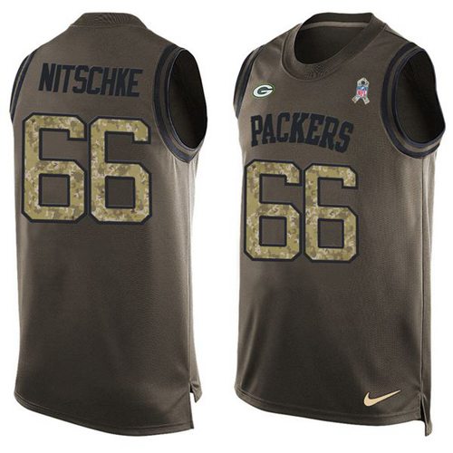 Ray Nitschke Green Bay Packers green Salute To Service jersey