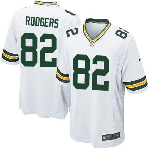 Richard Rodgers Green Bay Packers white Elite jersey