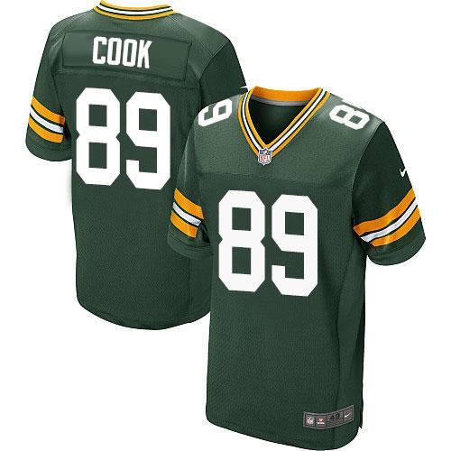 Jared Cook Green Bay Packers green Elite jersey