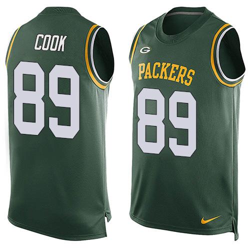 Jared Cook Green Bay Packers green jersey