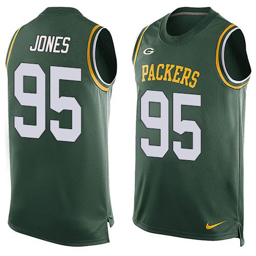 Datone Jones Green Bay Packers green jersey