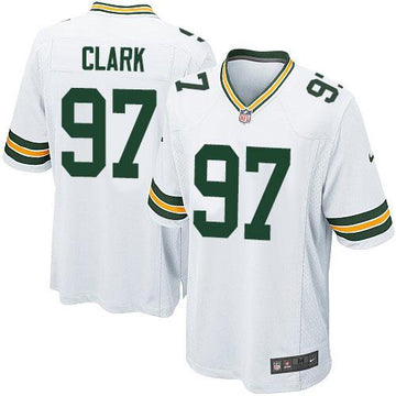Kenny Clark Green Bay Packers white Elite jersey