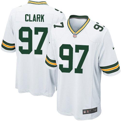 Kenny Clark Green Bay Packers white Elite jersey