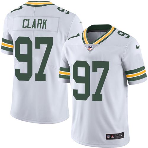 Kenny Clark Green Bay Packers white jersey