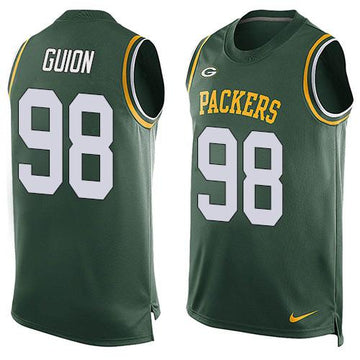 Letroy Guion Green Bay Packers green jersey