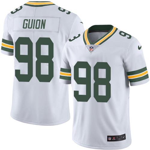 Letroy Guion Green Bay Packers white jersey