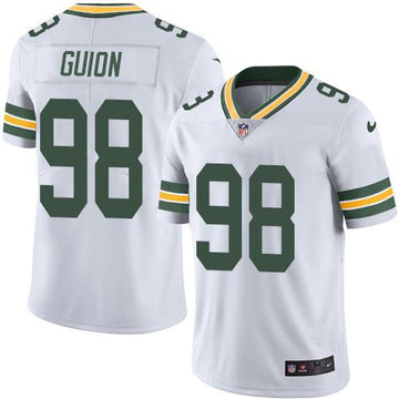 Letroy Guion Green Bay Packers white jersey