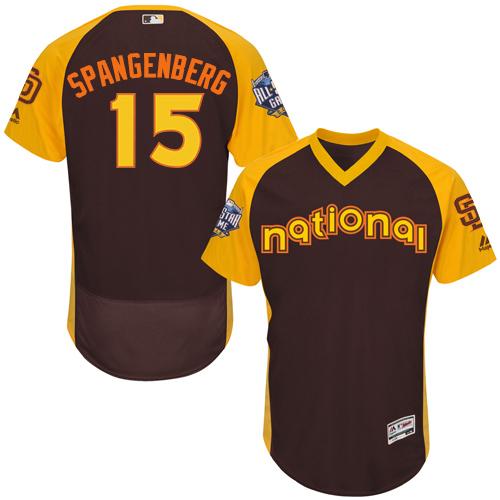 Cory Spangenberg San Diego Padres brown All-Star jersey