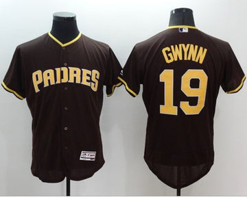 Tony Gwynn San Diego Padres brown Authentic jersey