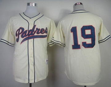 Tony Gwynn San Diego Padres cream jersey