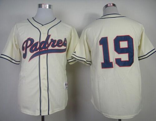 Tony Gwynn San Diego Padres cream jersey