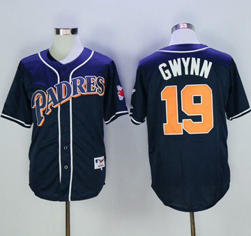 Tony Gwynn San Diego Padres navy jersey