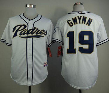 Tony Gwynn San Diego Padres white Home jersey