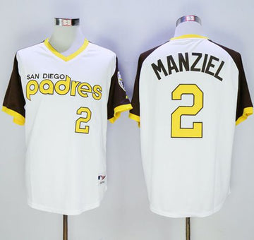 Johnny Manziel San Diego Padres white jersey