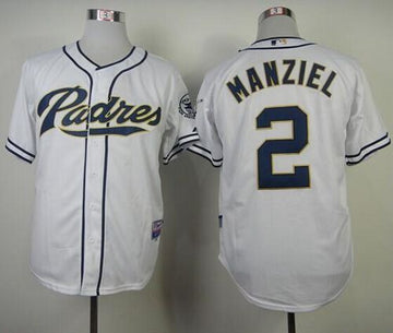 Johnny Manziel San Diego Padres white jersey