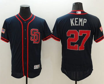 Matt Kemp San Diego Padres navy Fashion jersey