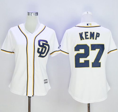 Matt Kemp New San Diego Padres white Home jersey