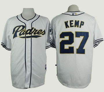 Matt Kemp San Diego Padres white jersey