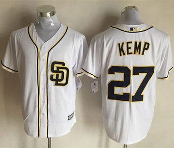Matt Kemp San Diego Padres white jersey