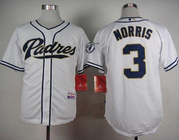 Derek Norris San Diego Padres white jersey