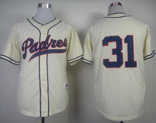 Dave Winfield San Diego Padres cream jersey