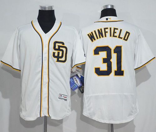 Dave Winfield San Diego Padres white Authentic jersey