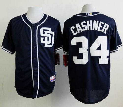 Andrew Cashner San Diego Padres blue Alternate jersey