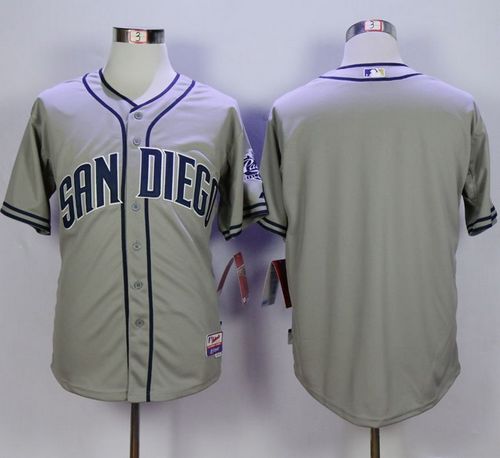 Custom San Diego Padres grey jersey