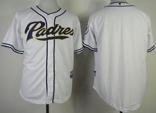 Custom San Diego Padres white jersey