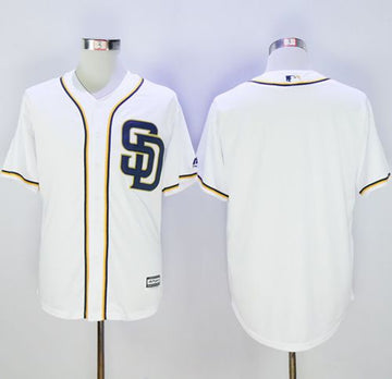 Custom San Diego Padres white jersey