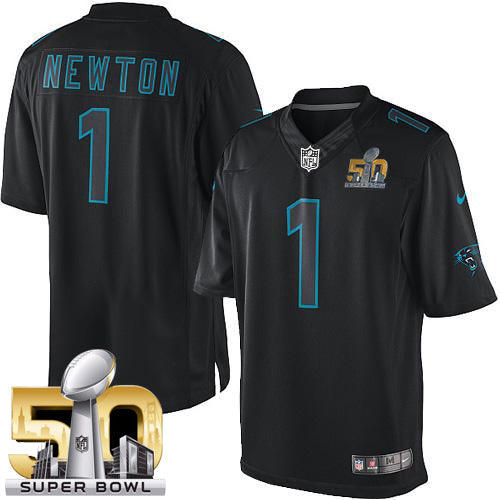 Cam Newton Carolina Panthers black jersey