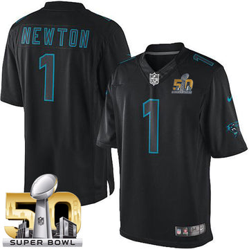 Cam Newton Carolina Panthers black jersey