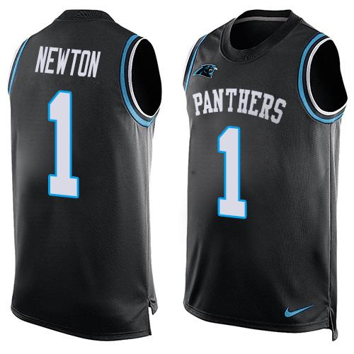 Cam Newton Carolina Panthers black jersey