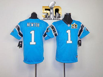 Cam Newton Carolina Panthers blue Elite jersey