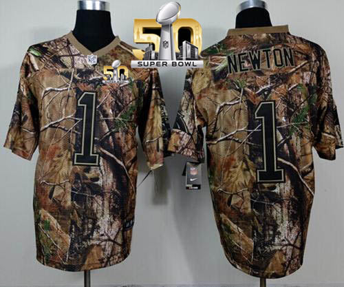 Cam Newton Carolina Panthers camo Elite jersey