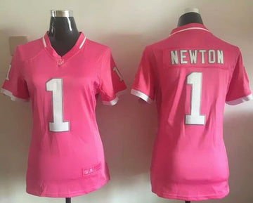 Cam Newton Carolina Panthers pink Elite jersey
