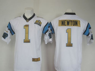 Cam Newton Carolina Panthers white Elite jersey