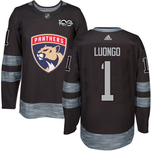 Roberto Luongo Florida Panthers black jersey