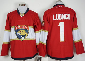 Roberto Luongo Florida Panthers red jersey