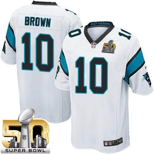 Corey Brown Carolina Panthers white Elite jersey
