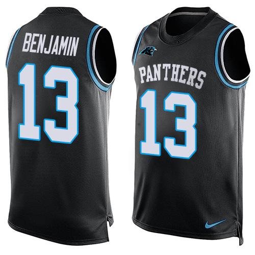 Kelvin Benjamin Carolina Panthers black jersey