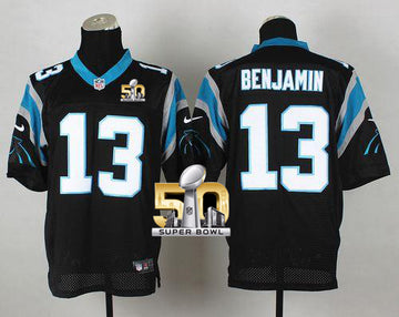 Kelvin Benjamin Carolina Panthers black Elite jersey