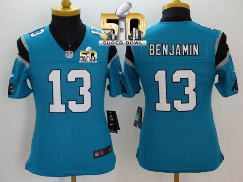 Kelvin Benjamin Carolina Panthers blue Alternate jersey