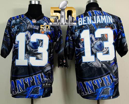 Kelvin Benjamin Team Carolina Panthers Elite jersey