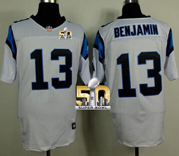 Kelvin Benjamin Carolina Panthers white Elite jersey