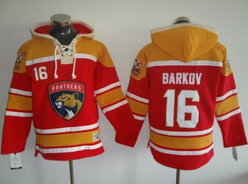 Aleksander Barkov Florida Panthers red-gold jersey