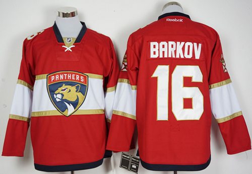 Aleksander Barkov Florida Panthers red jersey