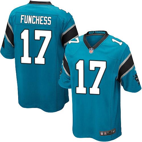 Devin Funchess Carolina Panthers blue Elite jersey