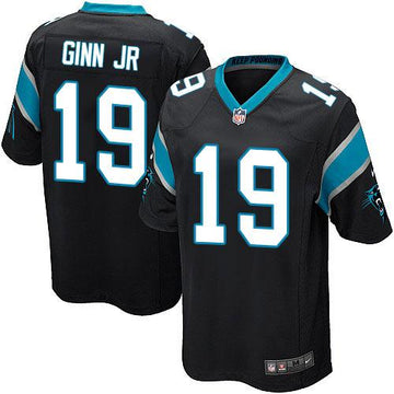 Ted Ginn Jr Carolina Panthers black Elite jersey