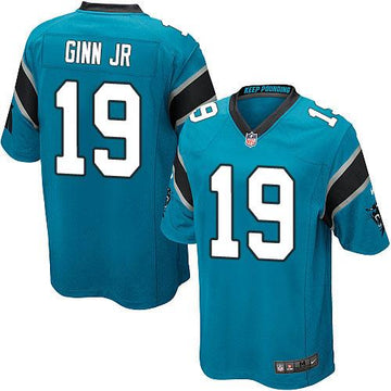 Ted Ginn Jr Carolina Panthers blue Elite jersey